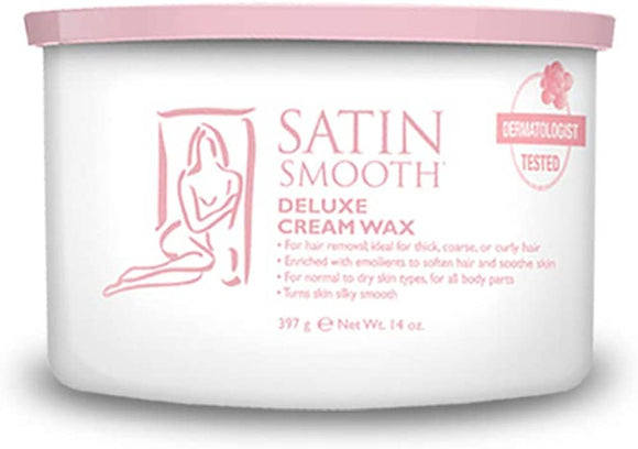 Satin Smooth Deluxe Cream Wax 14oz