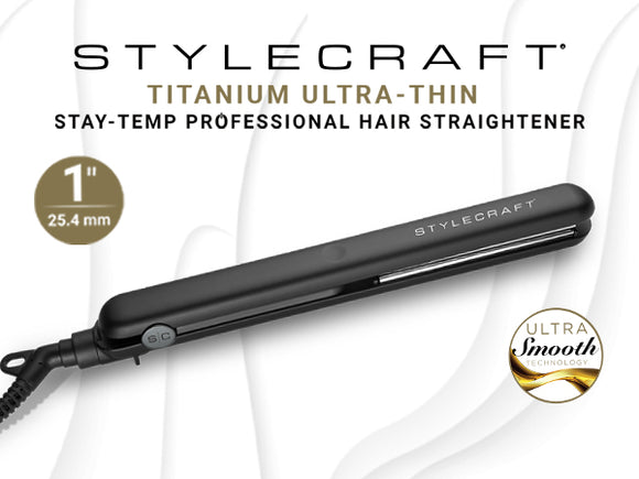 Stylecraft Titaium Ultra Thin Hair Straightener 1