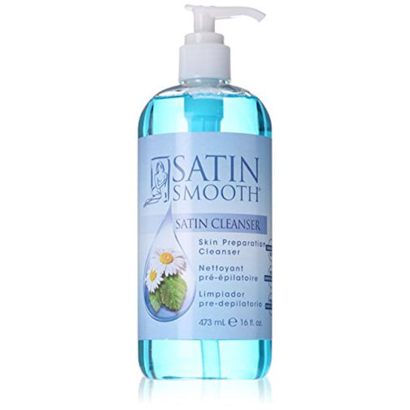 Satin Smooth Satin Cleanser Skin Preperation Kit 16oz