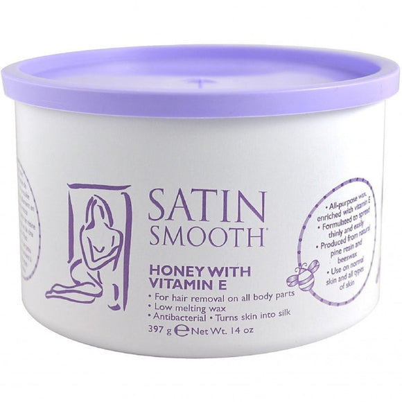 Satin Smooth Honey Wax With Vitamin E