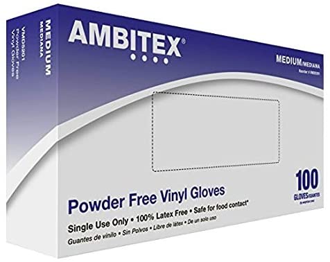 Vinyl Gloves 100ct