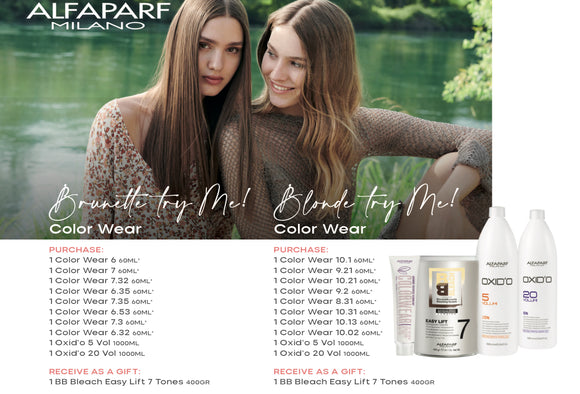 Alfaparf- Colorwear Try Me Kits