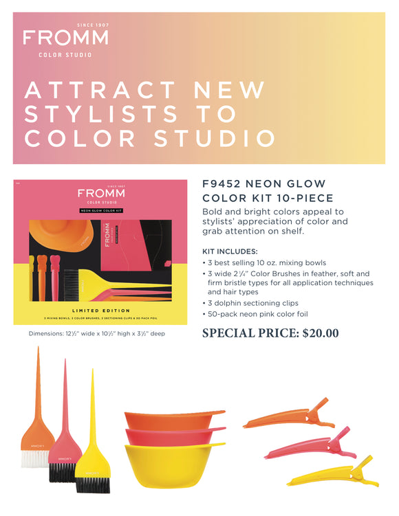 Fromm Neon Glow Color Kit 10pc