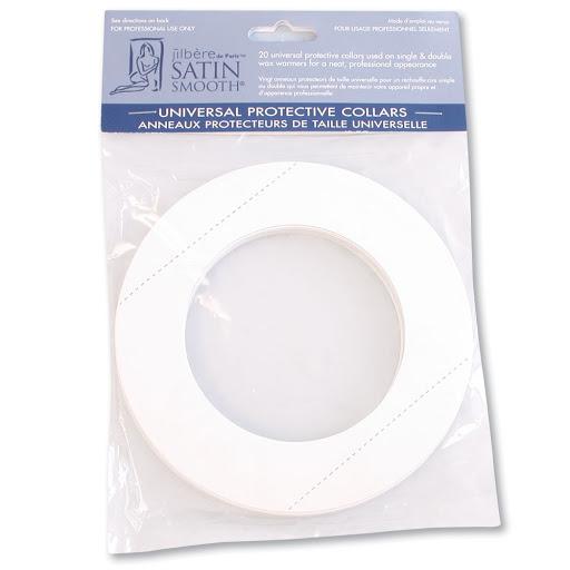 Satin Smooth Collar Rings 20pc - Salon Accessories